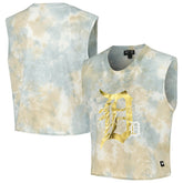 Detroit Tigers The Wild Collective Women's Washed Muscle Tank Top - MLB