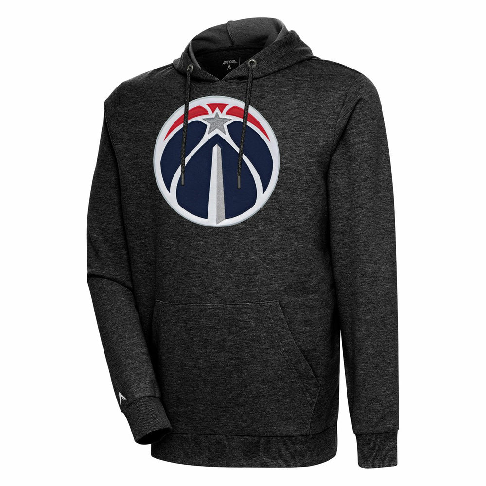 Washington Wizards Antigua Action Pullover Hoodie Heather Black - NBA
