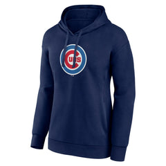 Chicago Cubs Women's Core Logo Pullover Hoodie - MLB