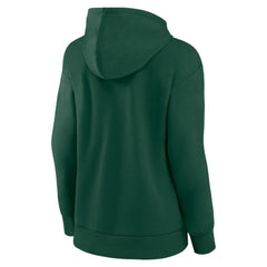 Minnesota Wild Women's Primary Logo Pullover Hoodie - Green - NHL