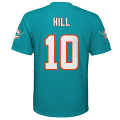 Tyreek Hill Miami Dolphins Youth Replica Player Jersey Aqua | NFL