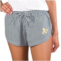 Athletics Concepts Sport Women's Tradition Woven Shorts - MLB