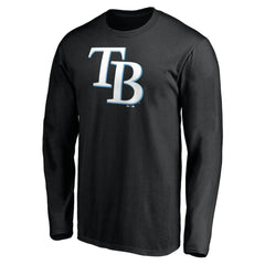 Tampa Bay Rays Official Team Logo Long Sleeve T-Shirt - MLB
