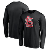 St. Louis Cardinals Official Team Logo Long Sleeve T-Shirt - MLB