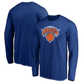 New York Knicks Primary Team Logo Long Sleeve T-Shirt Blue - NBA
