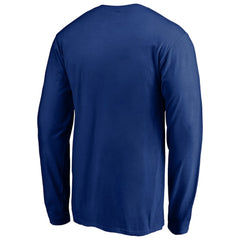 New York Knicks Primary Team Logo Long Sleeve T-Shirt Blue - NBA