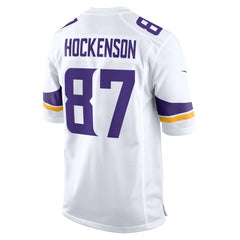 T.J. Hockenson Minnesota Vikings Game Player Jersey White | Nike for Sale