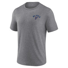 St. Louis Blues Fanatics Winger Tri-Blend T-Shirt - Heather Gray - NHL