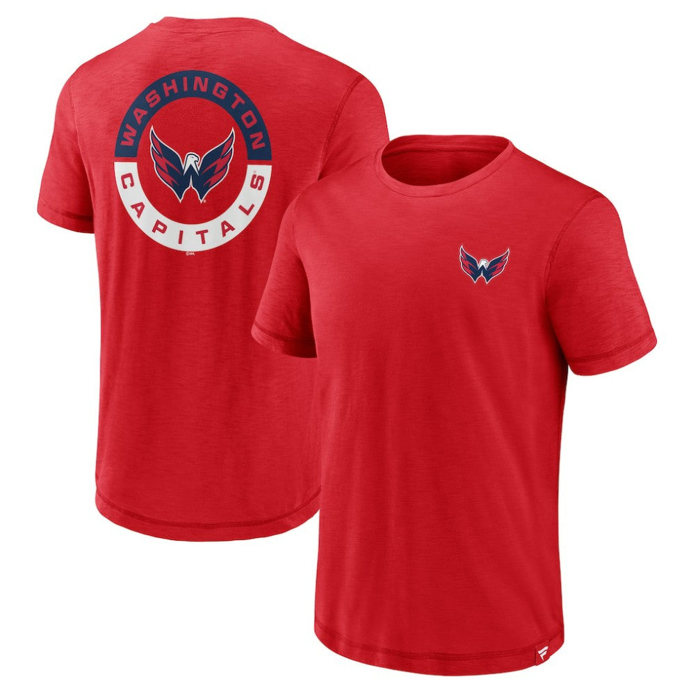 Washington Capitals Fanatics High Stick T-Shirt - Red - NHL