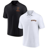 San Francisco Giants Fanatics Two-Pack Logo Lockup Polo Set - MLB