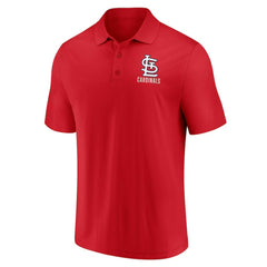 St. Louis Cardinals Fanatics Two-Pack Logo Lockup Polo Set - MLB