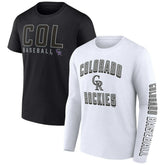 Colorado Rockies Fanatics Two-Pack Combo T-Shirt Set - MLB