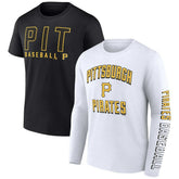 Pittsburgh Pirates Fanatics Two-Pack Combo T-Shirt Set - MLB