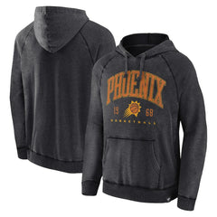 Phoenix Suns Foul Trouble Snow Wash Raglan Pullover Hoodie Heather Charcoal - NBA