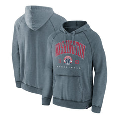 Washington Wizards Foul Trouble Snow Wash Raglan Pullover Hoodie Heather Navy - NBA