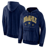 Indiana Pacers Foul Trouble Snow Wash Raglan Pullover Hoodie Heather Navy - NBA