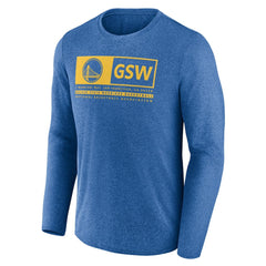 Golden State Warriors Three-Point Play T-Shirt Heather Royal - NBA