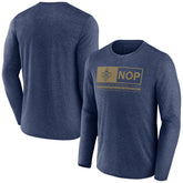 New Orleans Pelicans Three-Point Play T-Shirt Heather Navy - NBA