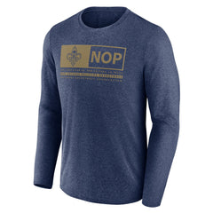 New Orleans Pelicans Three-Point Play T-Shirt Heather Navy - NBA