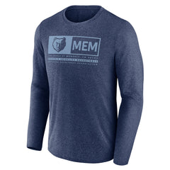 Memphis Grizzlies Three-Point Play T-Shirt Heather Navy - NBA
