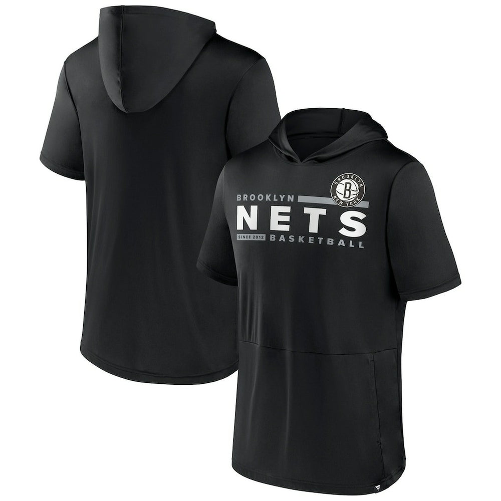 Brooklyn Nets Possession Hoodie T-Shirt Black - NBA