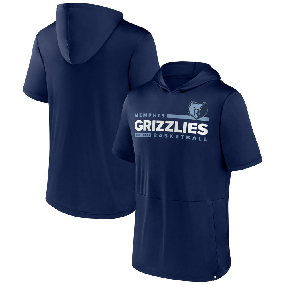 Memphis Grizzlies Possession Hoodie T-Shirt Navy - NBA