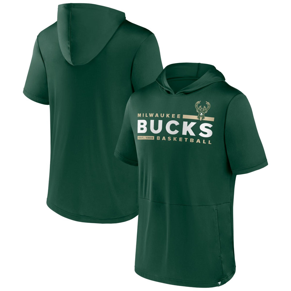 Milwaukee Bucks Possession Hoodie T-Shirt Hunter Green - NBA