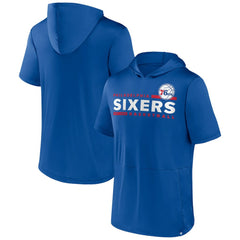 Philadelphia 76ers Possession Hoodie T-Shirt Royal - NBA