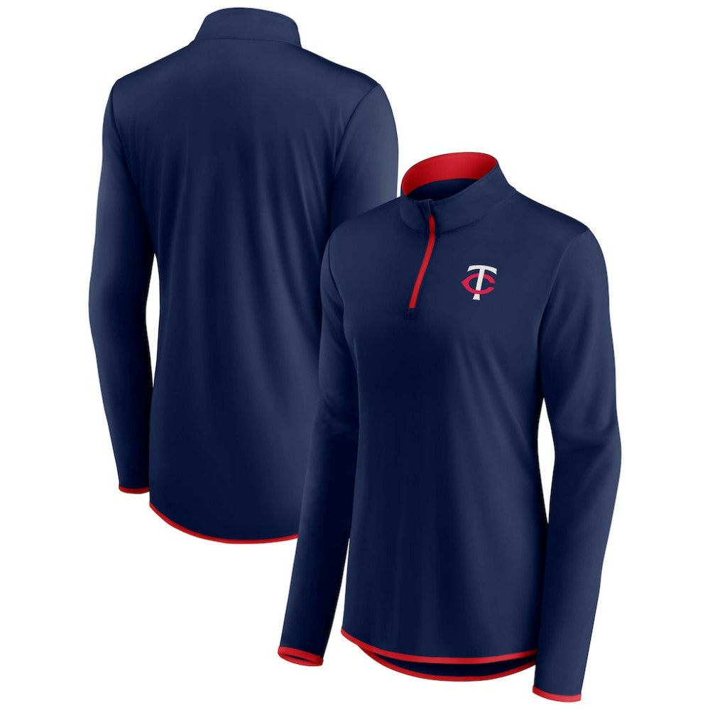 Minnesota Twins Fanatics Women's Corner Quarter-Zip Top - MLB