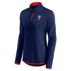 Minnesota Twins Fanatics Women's Corner Quarter-Zip Top - MLB