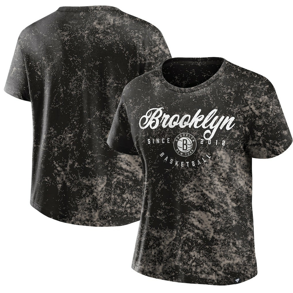 Brooklyn Nets Women's Breakaway T-Shirt Black - NBA