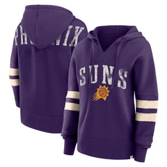 Phoenix Suns Women's Bold Move Dolman V-Neck High Hip Hoodie Purple - NBA