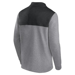 Vegas Golden Knights Fanatics Launch It Quarter-Zip Jacket - Heather Gray - NHL