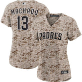 Manny Machado San Diego Padres Nike Women's USMC Alternate Replica Player Jersey - MLB