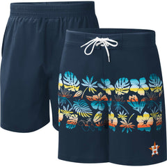 Houston Astros G-III Sports by Carl Banks Breeze Volley Swim Shorts - MLB