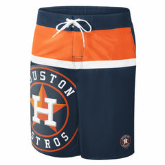 Houston Astros G-III Sports by Carl Banks Sea Wind Swim Shorts - MLB
