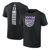 Keegan Murray Sacramento Kings Playmaker Team Name & Number T-Shirt Black - NBA