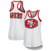 San Francisco 49ers G-III 4Her by Carl Banks Women's Tater Tank Top White | NFL