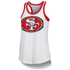 San Francisco 49ers G-III 4Her by Carl Banks Women's Tater Tank Top White | NFL
