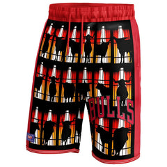 Chicago Bulls NBA & KidSuper Studios Unisex Hometown Shorts Red - NBA