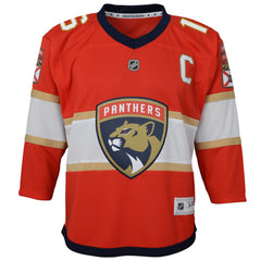 Aleksander Barkov Florida Panthers Youth Home Captain Replica Player Jersey - Red - NHL