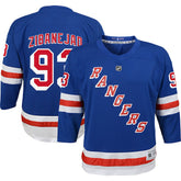 Mika Zibanejad New York Rangers Youth Home Replica Player Jersey - Blue - NHL