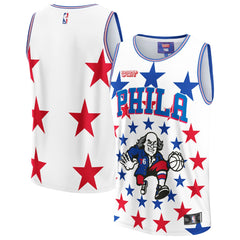 Philadelphia 76ers NBA & KidSuper Studios Unisex Hometown Jersey White - NBA
