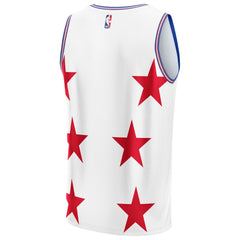 Philadelphia 76ers NBA & KidSuper Studios Unisex Hometown Jersey White - NBA