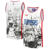 LA Clippers NBA & KidSuper Studios Unisex Hometown Jersey Gray - NBA