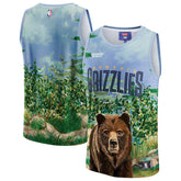 Memphis Grizzlies NBA & KidSuper Studios Unisex Hometown Jersey Teal - NBA