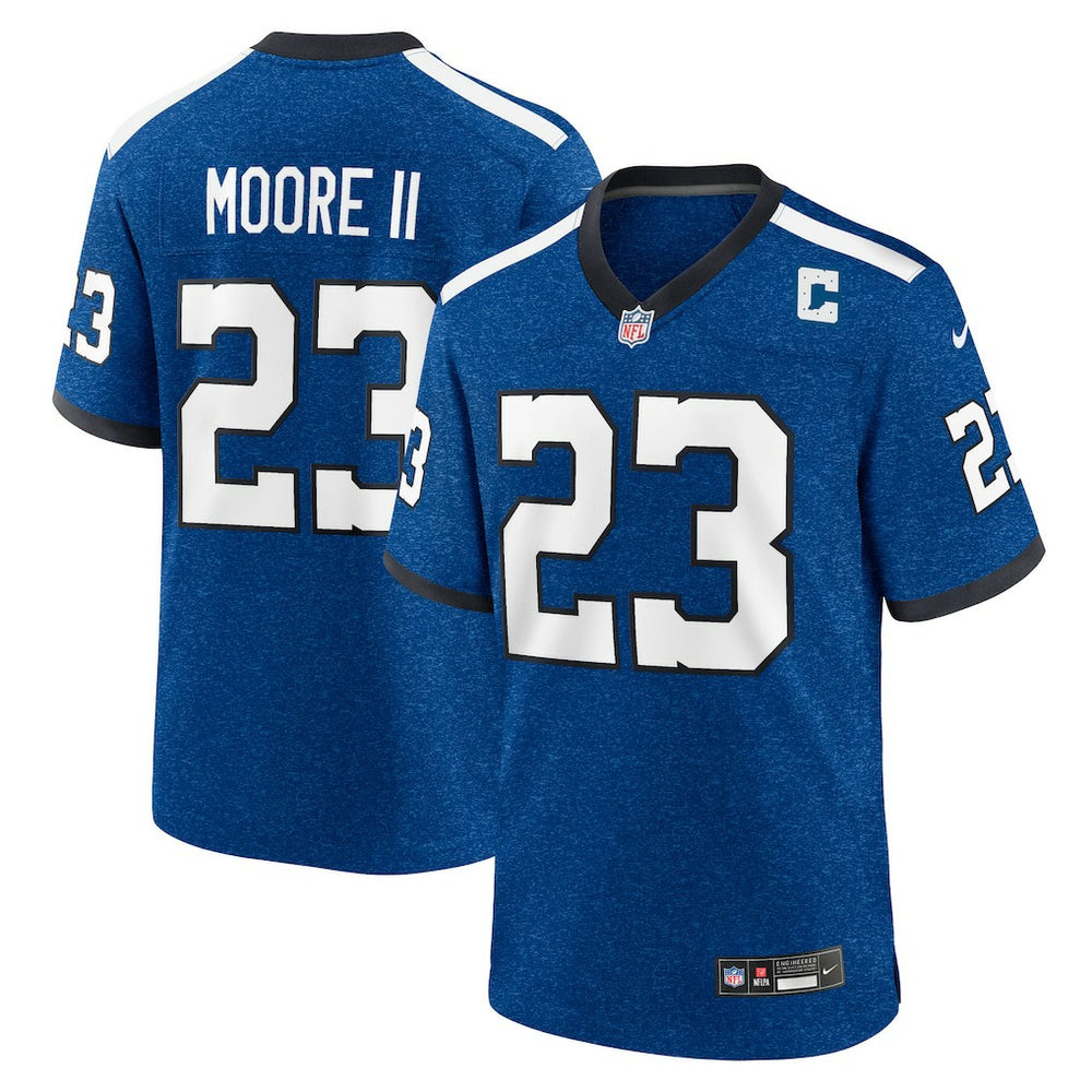 Kenny Moore II Indianapolis Colts Indiana Nights Alternate Game Jersey Royal | Nike for Sale