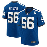 Quenton Nelson Indianapolis Colts Indiana Nights Alternate Game Jersey Royal | Nike for Sale