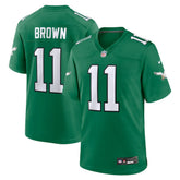 A.J. Brown Philadelphia Eagles Alternate Game Player Jersey Kelly Green | Nike for Sale