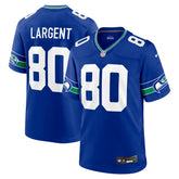 Steve Largent Seattle Seahawks Throwback Retired Player Game Jersey Royal | Nike for Sale